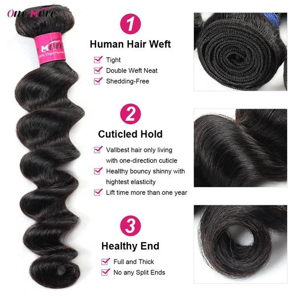 Thick Loose Deep Wave Human Hair Bundles Raw Human Hair Weave Brazilian Body Wave Quick Weave Extensions 1/3/4 Bundles #TiktokShopSpringGlowUp