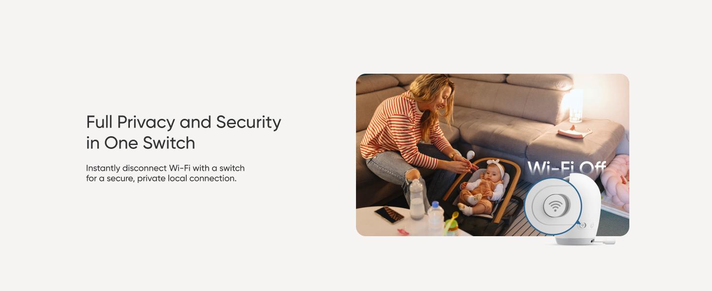 eufy E21 Baby Monitor, with 4K Camera, Hybrid Wi-Fi and No Wi-Fi Connection, App and Monitor Control, Ultra-Clear Night View, Pan-Tilt, 8× Zoom, Portable Camera with Built-In Battery, ANR, Smart Alerts|Spingtok eufy E21 Baby Monitor, with 4K Camera, Hybrid Wi-Fi and No Wi-Fi Connection, App and Monitor Control, Ultra-Clear Night View, Pan-Tilt, 8× Zoom, Portable Camera with Built-In Battery, ANR, Smart Alerts|Spingtok