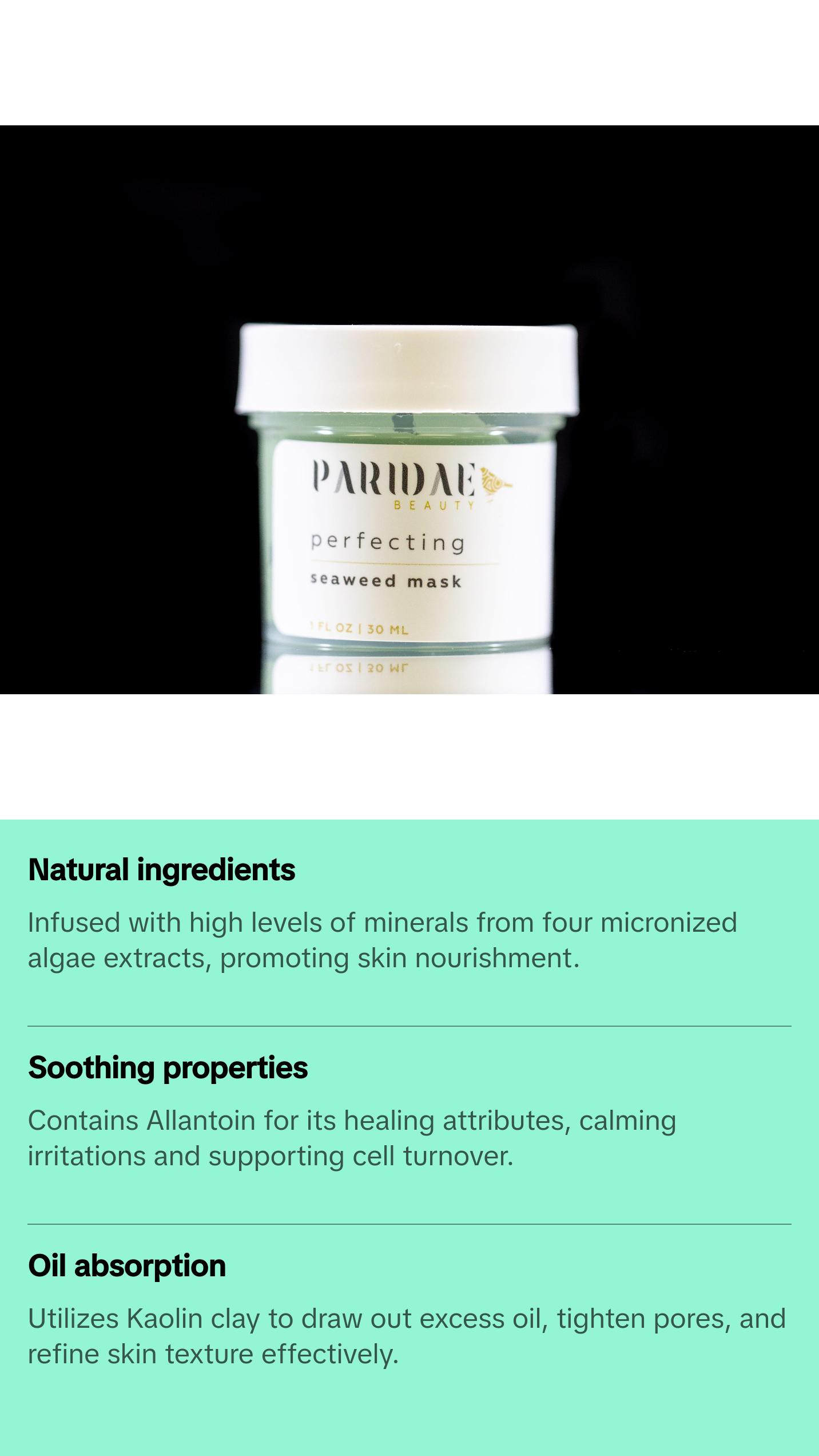 Perfecting Seaweed Mask