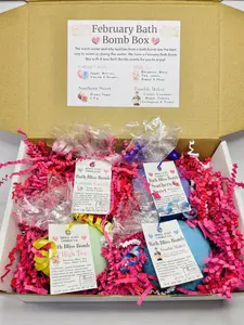 February Bath Bomb Box