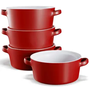 Stackable Soup Bowls, 23.6 oz, Set of 4