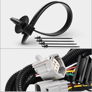 Nilight 2" inch Rear Bumper Tow Trailer Hitch Receiver Kit, Compatible for 2007-2018 Jeep Wrangler JK 4 Door & 2 Unlimited, w/4-Pin Wiring Harness (Exclude JL Models)