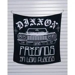 Low Places Garage Banner - 36" x 36"