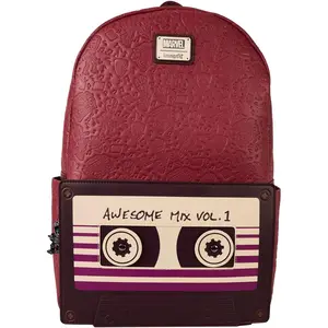 Loungefly Marvel Guardians of the Galaxy Groot Mixtape All-Over Print Full-Size Backpack