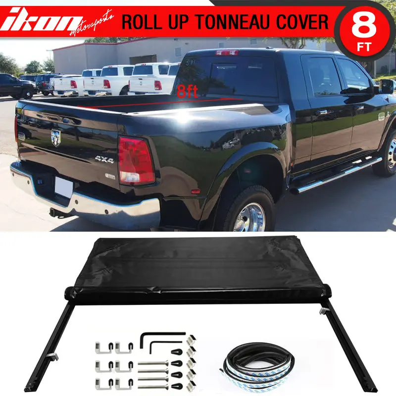 Roll and Lock Soft Style Tonneau Cover for Dodge Ram 1500 8 Feet 2002-2017