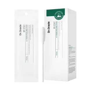 Dr.Oracle 21;STAY A-Thera Peeling Stick – AHA BHA Exfoliating Swabs for Blackheads, Whiteheads & Pore Care, Gentle Peeling for Sensitive Skin (10 Count)