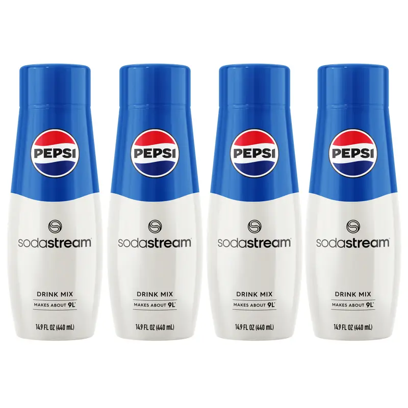 SodaStream Pepsi Flavoring 440ml 4 Pack