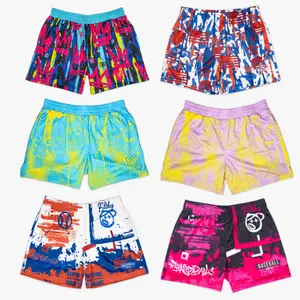 Baseball Lifestyle 101 Shorts | Graffiti Crown Collection – 5" Premium Mesh Athletic Shorts for Youth & Adults | Lightweight Summer Activewear | Stay Cool All Season | Perfect Gift for Kids & Adults