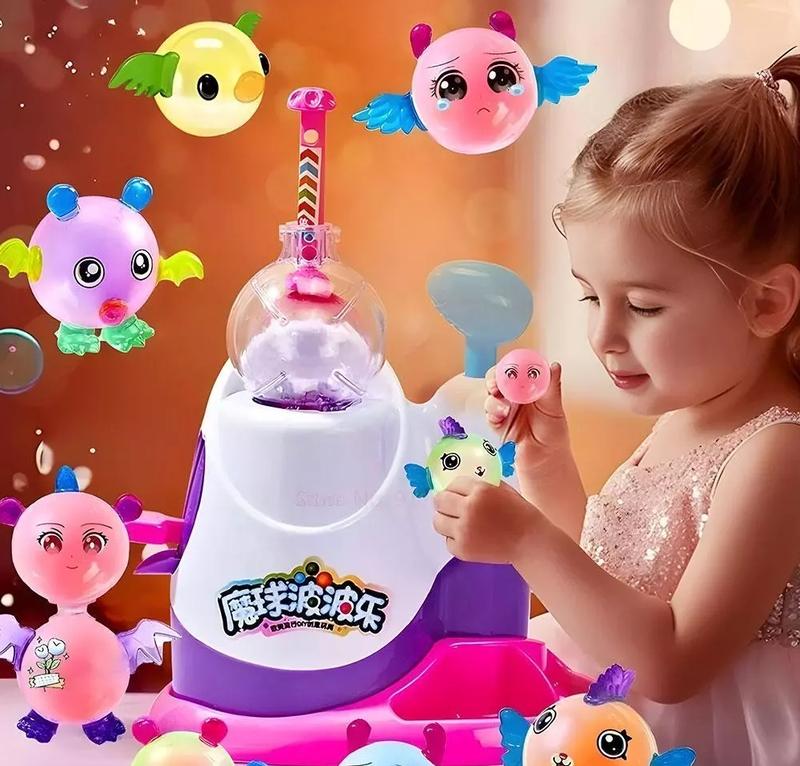 Children 2-8 Years Old Magic Magic Sticky Music Balloon Bobo Inflator Stic X7S3
