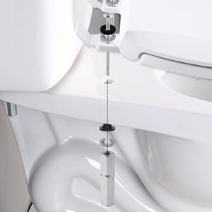 Hibbent 2 PCS Universal Toilet Seat Bolts Kit, Heavy Duty Stainless Steel Toilet Bolts with Extra Long Downlock Nuts Rubber Washers Gaskets, Easy to Install -Bathroom Toilet Repair Screw Hibbent 2 PCS Universal Toilet Seat Bolts Kit, Heavy Duty Stainless Steel Toilet Bolts with Extra Long Downlock Nuts Rubber Washers Gaskets, Easy to Install -Bathroom Toilet Repair Screw