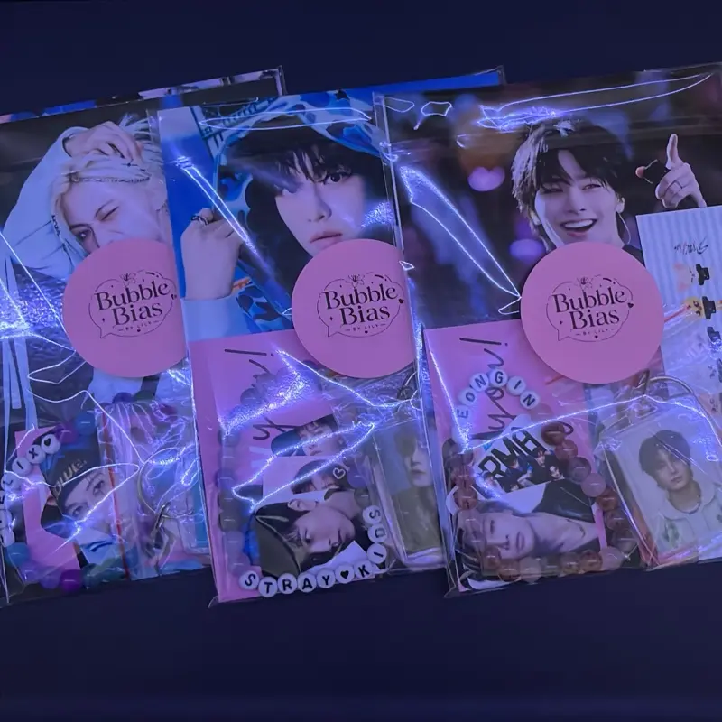 K-pop Collectible Bias Pack, Entertainment Photocards Set for K-Pop Fans