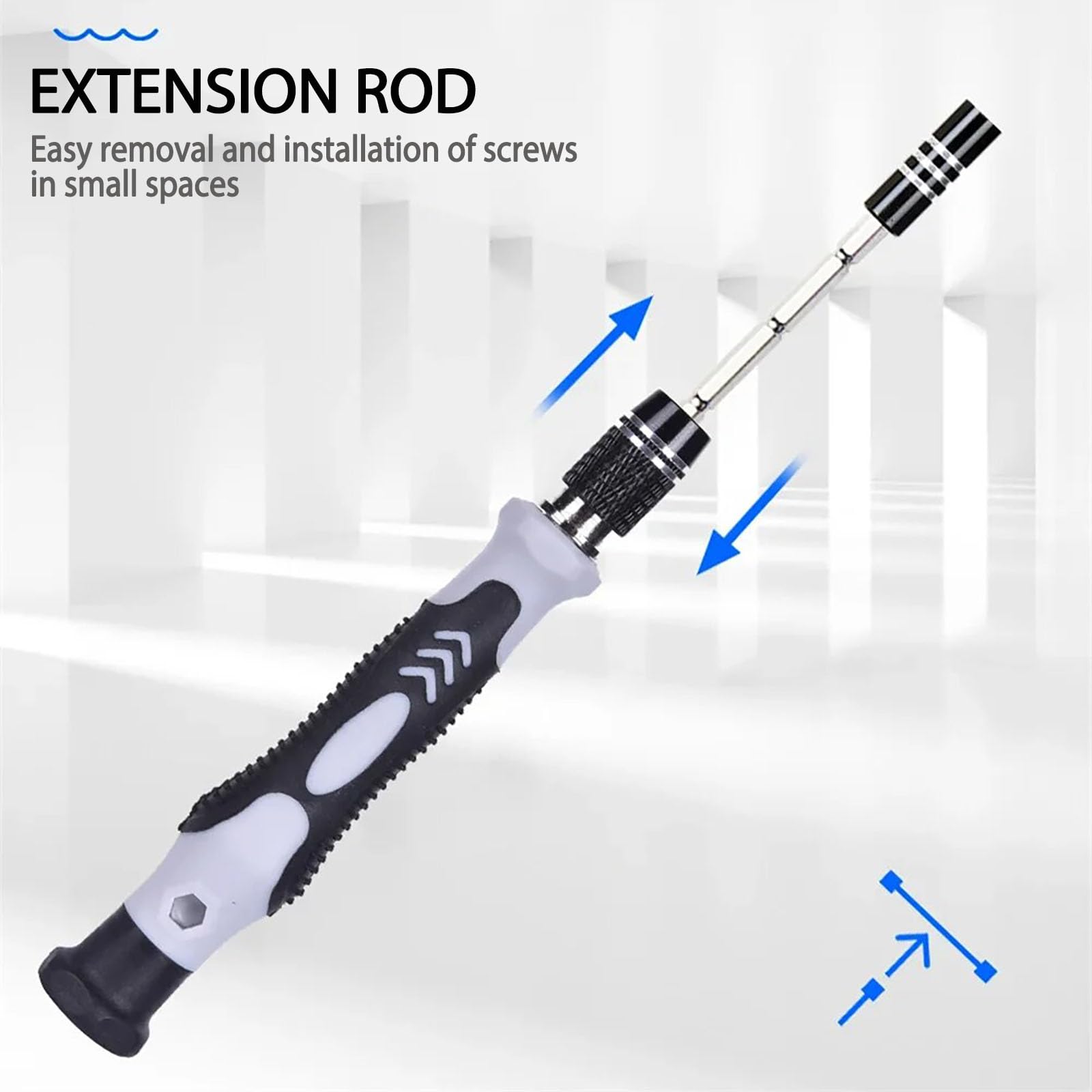 115-in-1 Precision Screwdriver Set, [Super Durable] Mini Professional Magnetic Repair Tool Kit, Small Screwdriver for Phone, Computer, Watch, Laptop, Eyeglass, Electronic