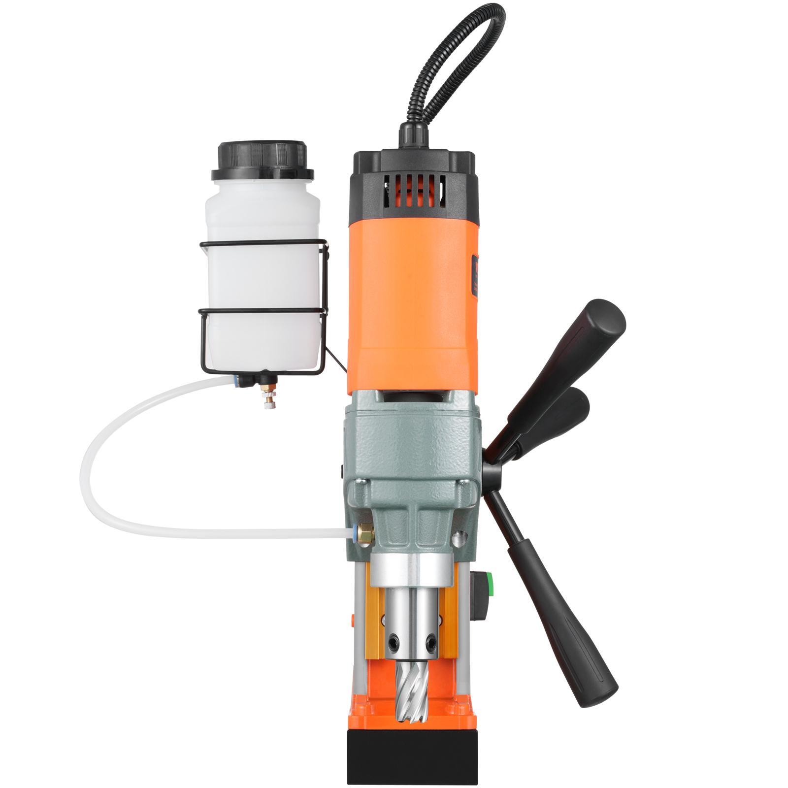VEVOR Magnetic Drill, TikTokShopBlackFriday, 1450W 1.57" Boring Diameter, 12500N 850 RPM Portable Electric Mag Drill Press, with Variable Speed, Drilling Machine for any Surface Home Improvement Industry Railway