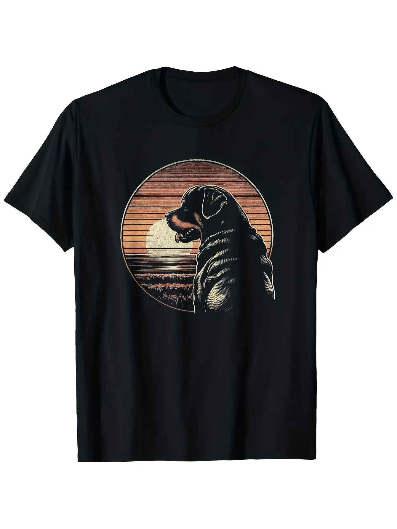 100 Rottweiler Dog Lover T-Shirt _ Vintage Retro R