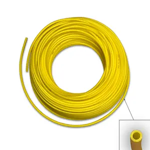 Food Grade 1/4 Inch Plastic Tubing for RO Water Filter System, Aquariums, Refrigerators, ECT (Yellow)
