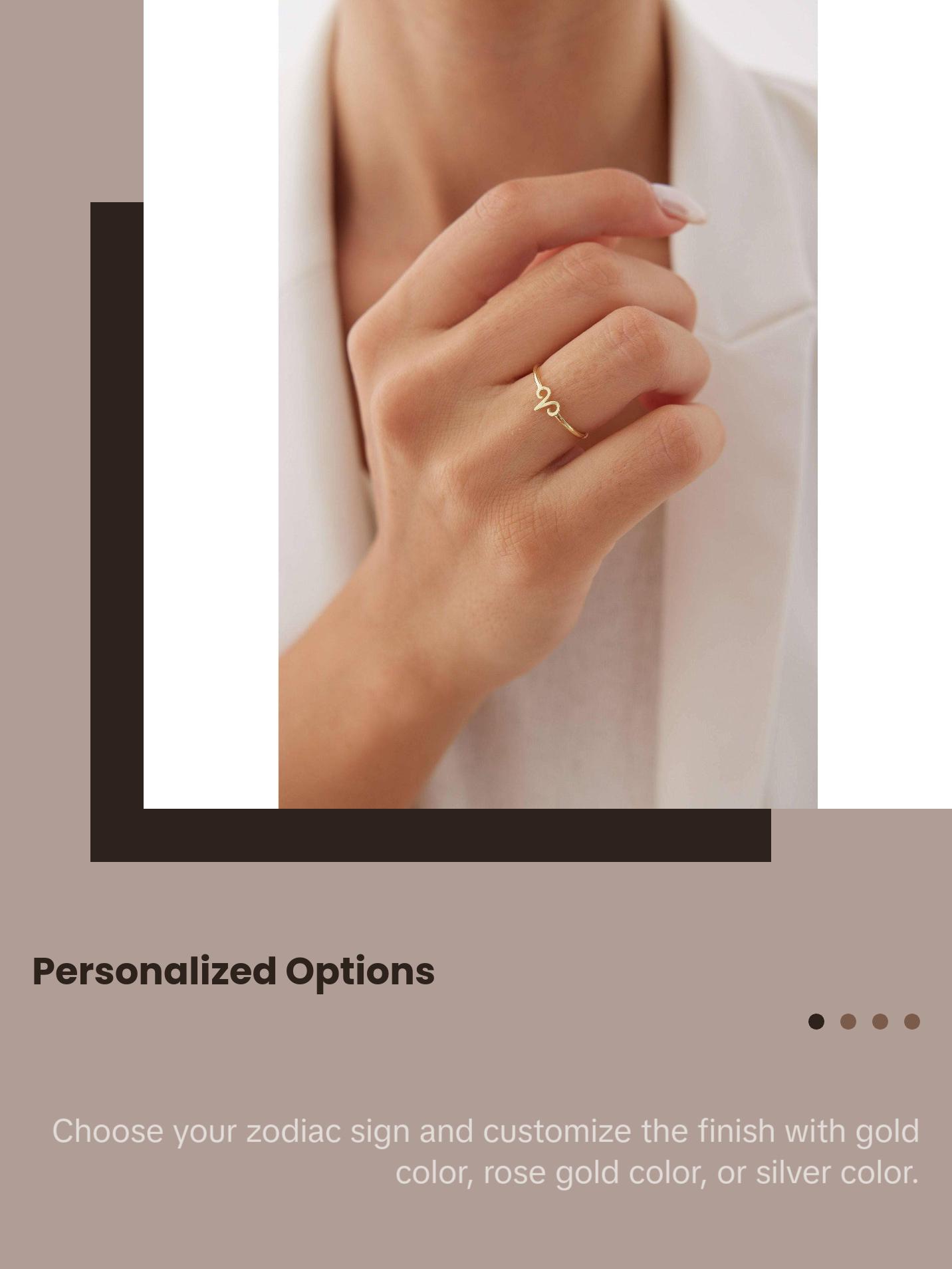 Tiny Zodiac Ring, Dainty Zodiac Ring, Astrology Ring, Zodiac Jewelry, Zodiac Sign, Personalized Ring, Custom Ring Silver Tiny Zodiac Ring, Dainty Zodiac Ring, Astrology Ring, Zodiac Jewelry, Zodiac Sign, Personalized Ring, Custom Ring Silver