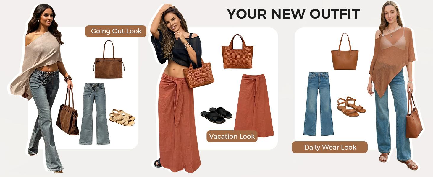 Fisoew Womens Sheer Poncho Top Lightweight Knit Bolero Shrug Mesh Off The Shoulder Y2K Going Out Beach Swimsuit Coverup #Springtok #TikTokShopJumpstartSale Fisoew Womens Sheer Poncho Top Lightweight Knit Bolero Shrug Mesh Off The Shoulder Y2K Going Out Beach Swimsuit Coverup #Springtok #TikTokShopJumpstartSale