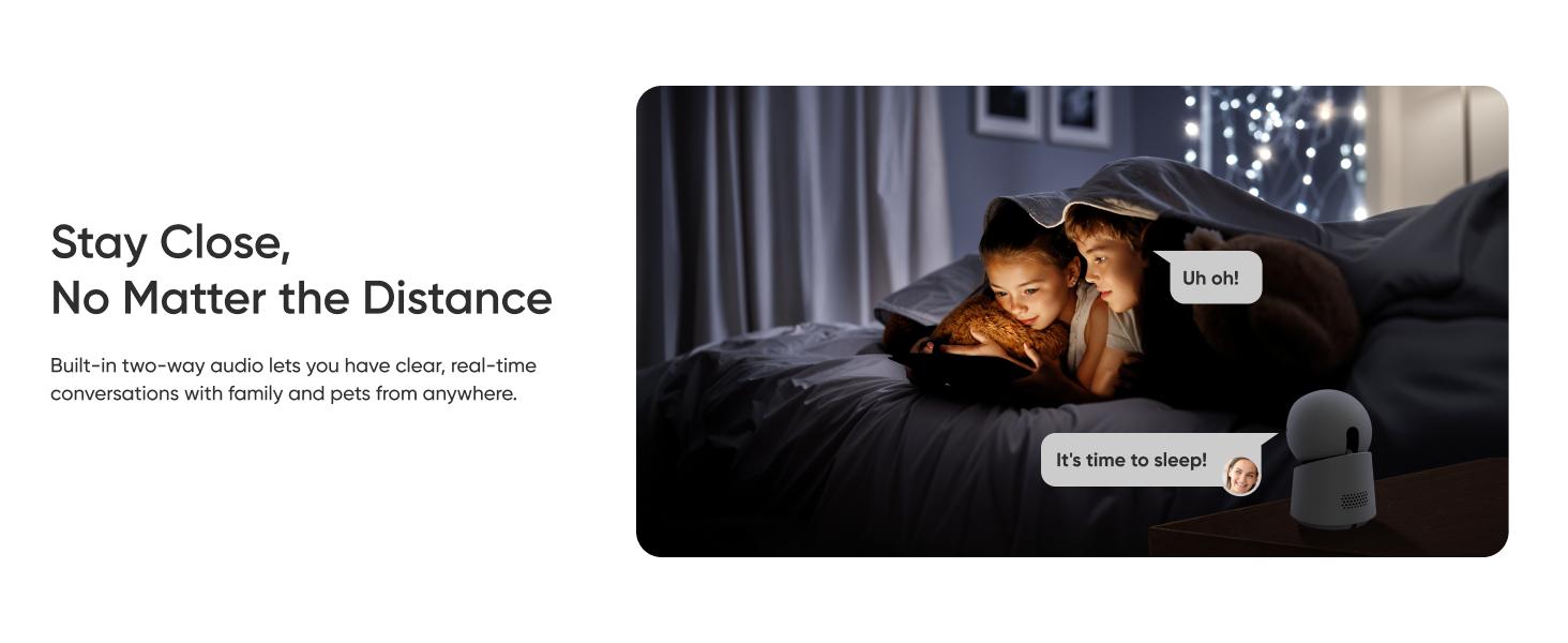 eufy Indoor Cam E30, Latest Generation, 4K UHD Security Camera, 360 Pan-Tilt, Color Night Vision, AI Detection for Human/Pet/Audio/Crying, Human/Pet Auto Tracking, Works with Homekit