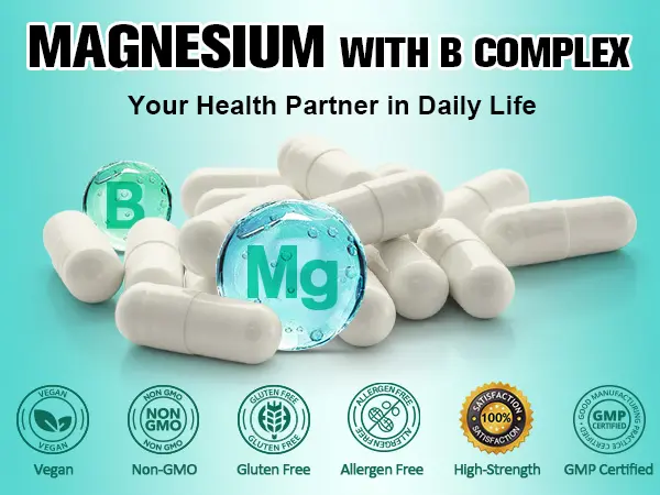 Totaria 25-in-1 Magnesium Complex with Methylated B Complex Magnesium Glycinate Citrate Malate Taurate Gluconate Aspartate Carbonate D3 K2, Magnesium Supplement for Relaxation Energy & Nerve, 120 Vegan Caps. #weeklydeals #TikTokShopBackToSchool Totaria 25-in-1 Magnesium Complex with Methylated B Complex Magnesium Glycinate Citrate Malate Taurate Gluconate Aspartate Carbonate D3 K2, Magnesium Supplement for Relaxation Energy & Nerve, 120 Vegan Caps. #weeklydeals #TikTokShopBackToSchool