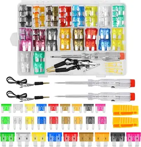 306PCS&Car Blade Fuse Assortment Set with Assorted Car Blade Fuses in Colorful Plastic Pallets for Automotive Applications & Dealsforyoudays