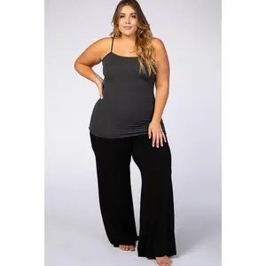 Charcoal Solid Plus Cami