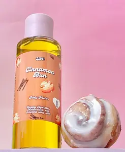 Cinnamon Bun Body Nectar - Silky Fragrance with Long Lasting Moisturizing Properties - Olive Oil Formula