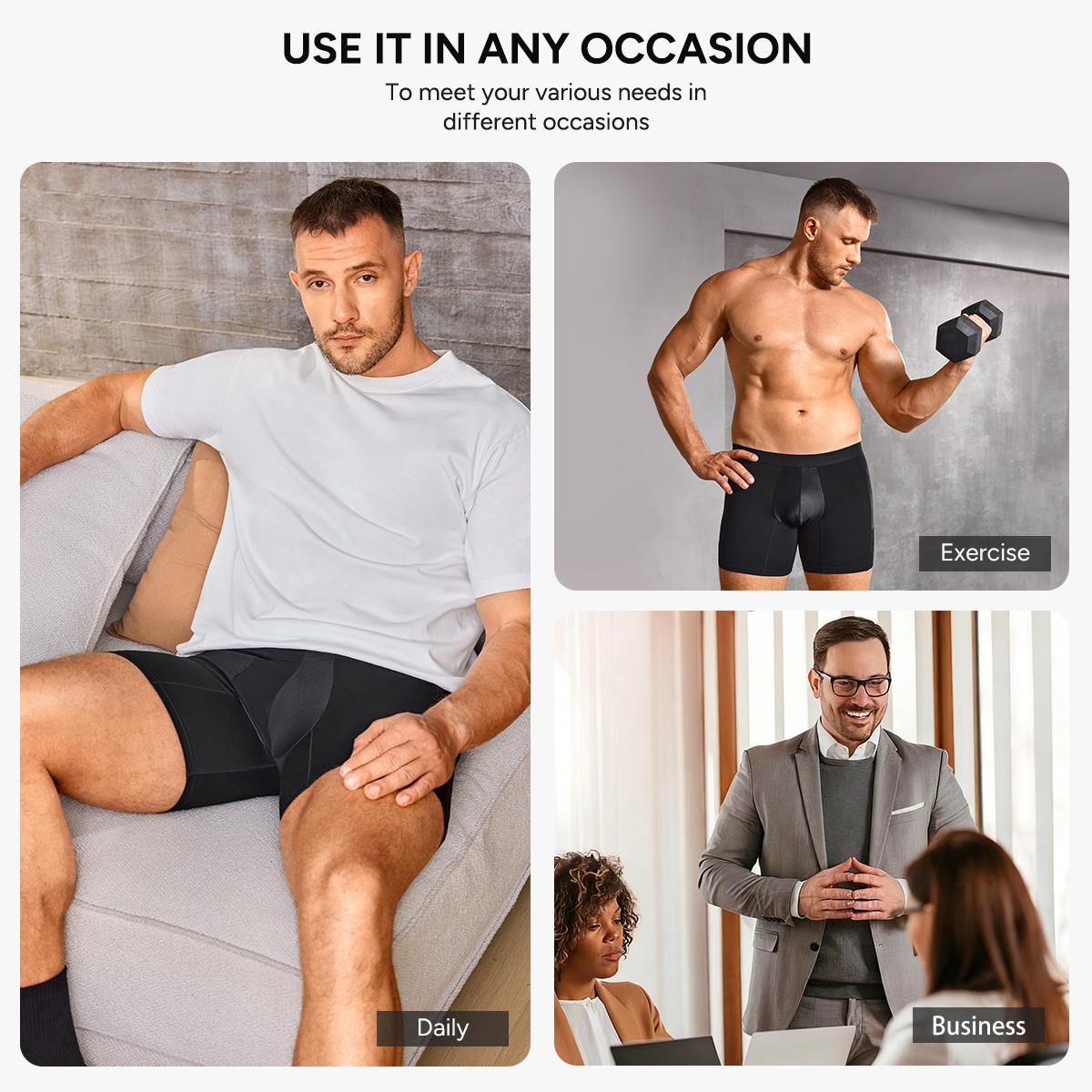 Nebility Men's Compression Shorts with Side Pockets High Performance Workout & Running Spandex Shorts for Enhanced Performance