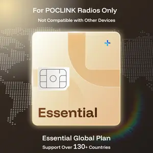 Poclink Sim Cards –  Essential Global Plan V2 (For POCLINK Radios Only)