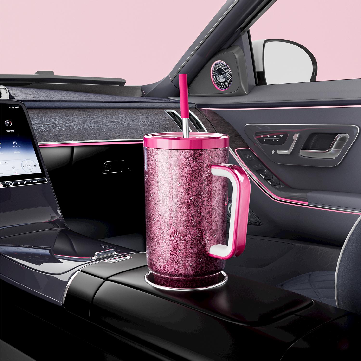 【Meoky Mystery Box】40oz Mystery Meoky Tumbler with Handle and Straw -Leak-proof Lid - Food grade stainless steel Cup - BPA Free - Compatible for Daily use and Traveling (1 Mystery Box 1 cup)