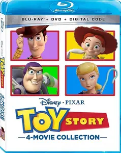 Toy Story: 4-Movie Collection  [BLU-RAY MOVIE] With DVD, Ac-3/Dolby Digital, Dolby, Digital Theater System, Dubbed, Subtitled