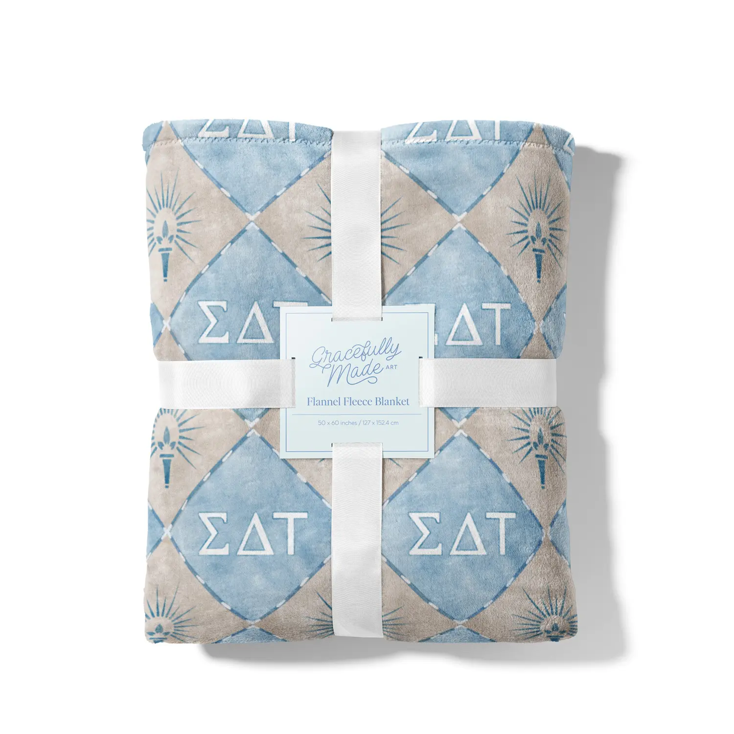 Sigma Delta Tau Fleece Blanket