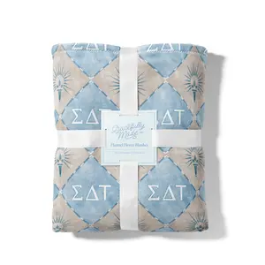 Sigma Delta Tau Fleece Blanket