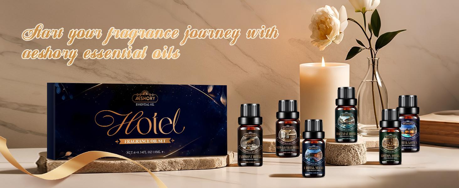 Aeshory Essential Oil Collection 6 Bottles of 6 Essential Oil Blends for Diffusers Candles Soap Making Aroma Perfume Scented Liquid for Enhancing Your Environment Aeshory Essential Oil Collection 6 Bottles of 6 Essential Oil Blends for Diffusers Candles Soap Making Aroma Perfume Scented Liquid for Enhancing Your Environment