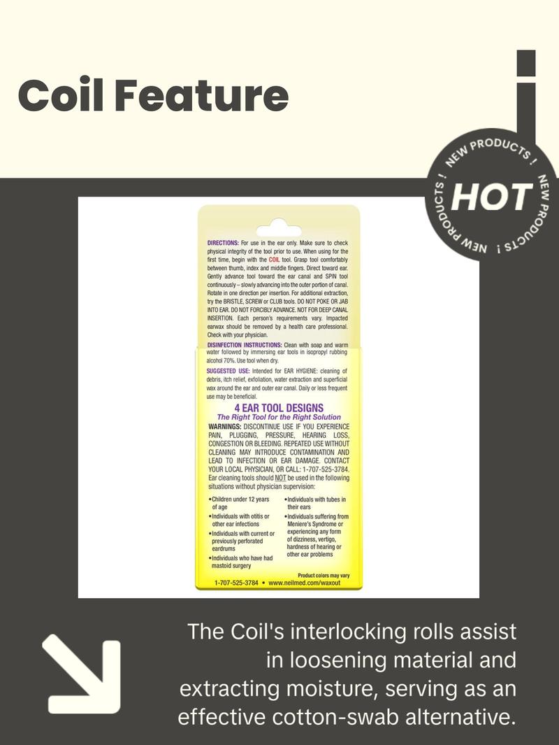 NeilMed WaxOut Ear Cleaning Tool