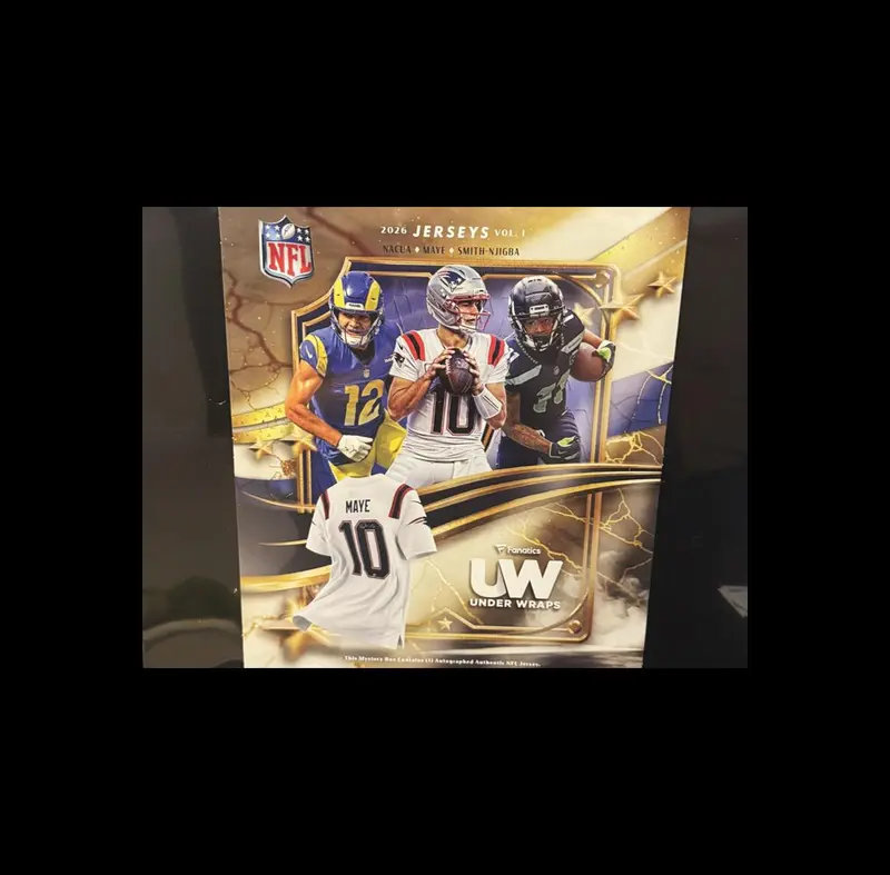 1v1 Signed Authentic Football Jersey Pick Your Conference Break - Fanatics Under Wraps Memorabilia