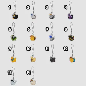 Forsaken phone charm ver2, animal insired Forsaken all characters charms