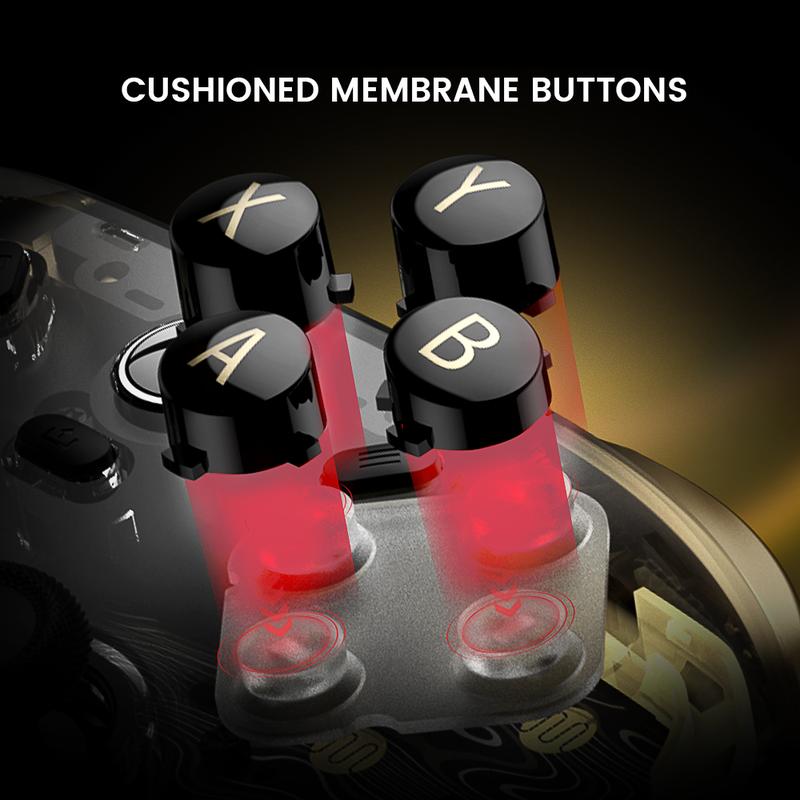 GameSir Kaleid Flux Wired RGB Controller for Xbox Series X|S, Xbox One, Windows 10/11 & Steam, Anti-Drift Gamepad with Precision Hall Effect Sticks GameSir Kaleid Flux Wired RGB Controller for Xbox Series X|S, Xbox One, Windows 10/11 & Steam, Anti-Drift Gamepad with Precision Hall Effect Sticks