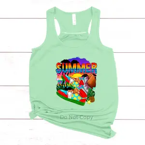 Summer Vibes Sneaker DTF Transfer