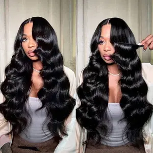 [Weekly Deals] Wiggins Hair Body Wave 13x4 Lace Front Wigs Human Hair Glueless Wig Human Hair Pre Plucked with Baby Hair Lace Frontal Wig