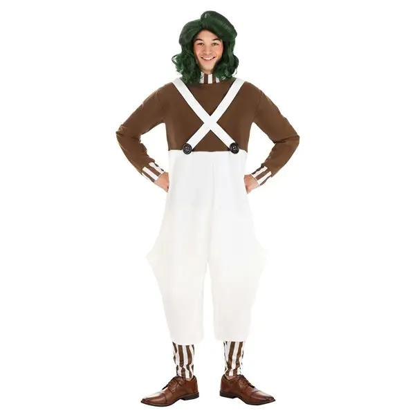 Willy Wonka Adult Oompa Loompa Costume