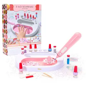 FAO Schwarz Glitz & Glam Nail Studio Custom Press-On Nail Kit