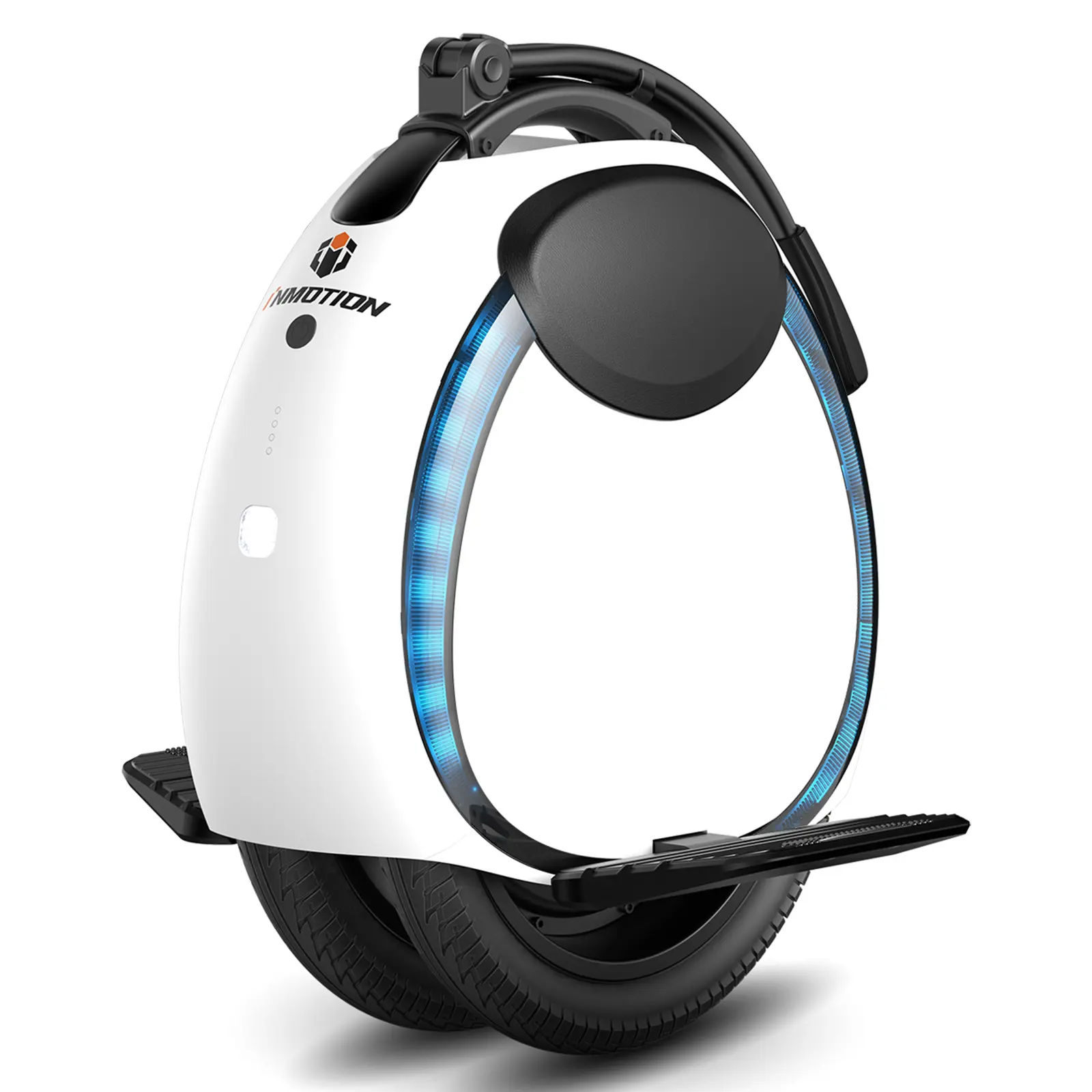 INMOTION E20 Electric Unicycle for Beginners, Lightweight 22 lbs Dual-Tire Self-Balancing Wheel, 14-in 900W Motor, 18-mi Range, 12.5mph Speed, App Control, UL2272 Certified, Euc, Monowheel Bike, Commuting, E-Unicycles, 4.35 Mph, Unisex, Compact, One Wheel