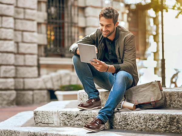 Bruno Marc Men's Vegan Leather Slip-On Penny Loafers