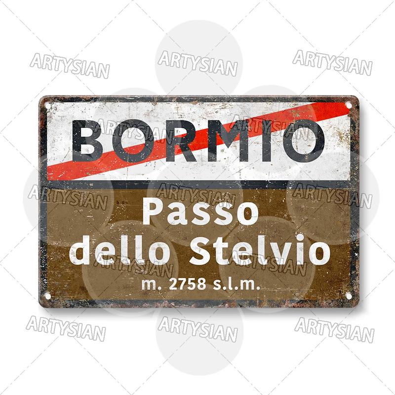 Support customization based on provided images Tour de France Cycling Metal Sign Landmark Plaque ALPE d'HUEZ Col D'Aubisque Col du Granon Peyresourde d'IZOARD l'ISERAN BONETTE