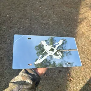 Duck Flying Front Plate | Universal 12x6