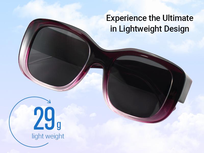 Meeloog Polarized Fit Over Glasses Sunglasses for Women, Trendy Beach Eyewear, Square Wrap Around Lightweight Shades for Driving Riding ST0066 Meeloog Polarized Fit Over Glasses Sunglasses for Women, Trendy Beach Eyewear, Square Wrap Around Lightweight Shades for Driving Riding ST0066