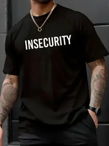 100% Cotton Unisex INSECURITY Shirt – Funny Security Guard/Officer Gift Idea T-Shirt – Limited Edition, Cute Gift Idea, Fashionable Cotton Tee