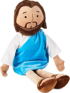 Jesus plush toy, 10 inch, Soft and cuddly stuffed toy for kids and adults, lovely plush gift, religious thanksgiving christmas christian baptism gifts, christmas decorations, my first addiction toys, stuffed toys for adults, thanksgiving christmas gift