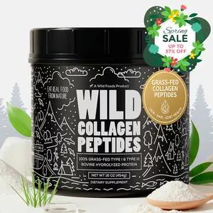 Grass-Fed Collagen Peptides, 41 servings – Skin, Hair & Joint Support Collagen