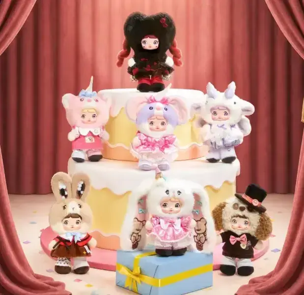 Nommi Treasure Collector Series Plush Blind Box - Collectible Stuffed Toy with Collecting Fun, Unboxing Surprise for Hobbyists